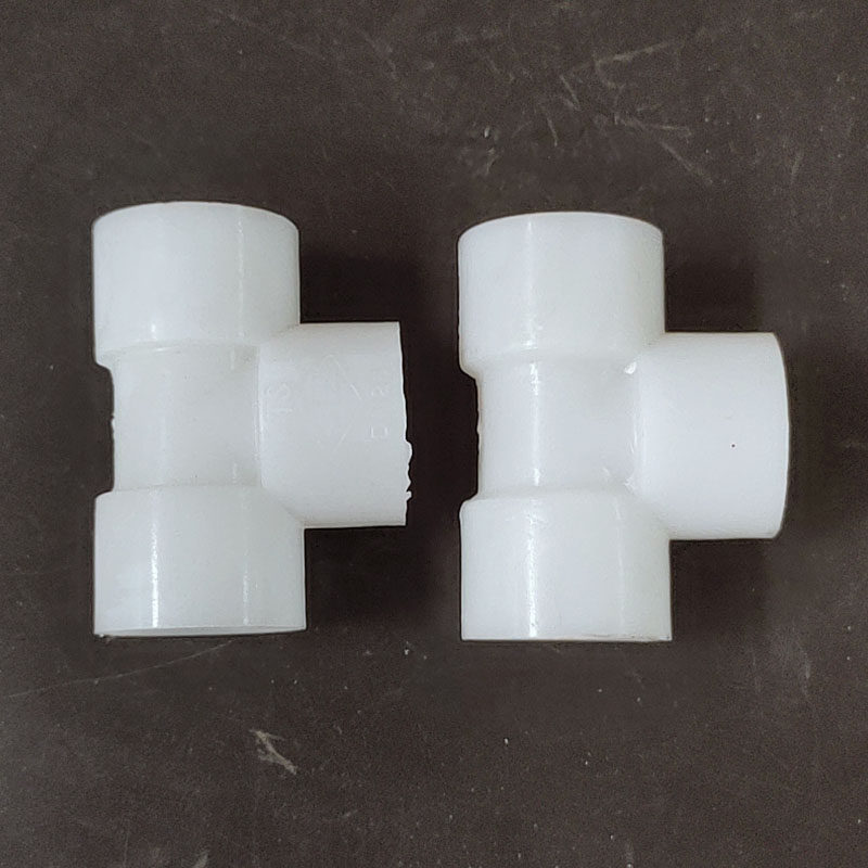 管道配件材质白色直角塑料接头DN15DN20/25GRPP耐腐蚀优质 PP三通