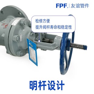 明杆法兰闸阀Z41H-16C消防铸钢碳钢dn32/40/50/65/80/100/150/200