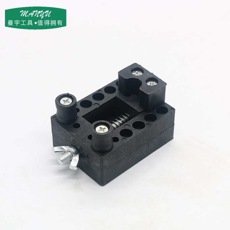 微型迷你铝合金吸盘式台钳家用小型平口钳文玩核桃夹工具雕刻钻床