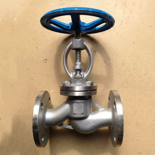 304不锈钢截止阀J41W-25P 40P 64P耐酸碱高温高压法兰阀门DN50 80