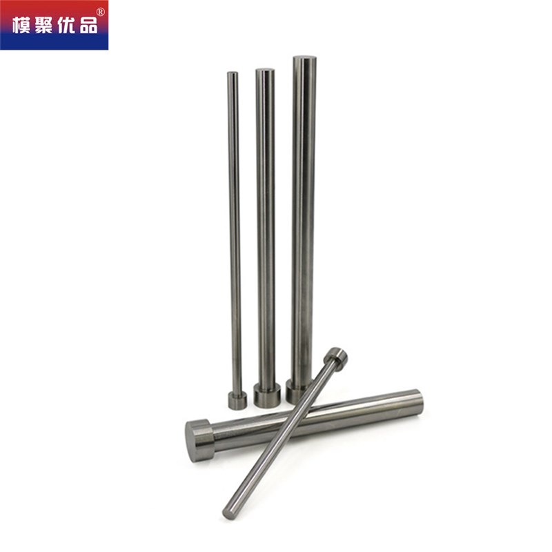 65Mn顶模具顶针直径1-25加长模具顶针100-600弹簧钢顶杆锰钢顶针图片