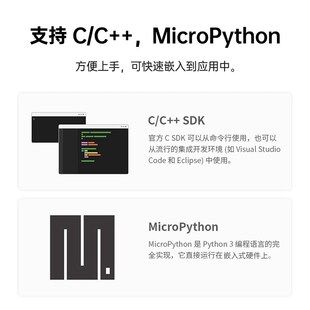 RP2350-Tiny微型开发板微控制器开发板 RP2350A双核双架构处理器