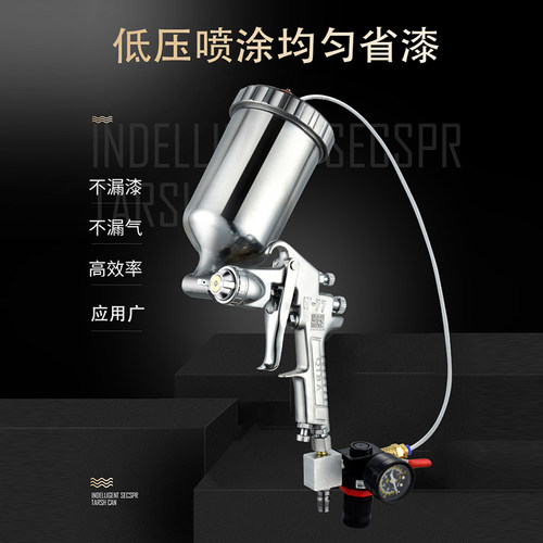水包水多彩漆枪上壶油漆仿石漆水包沙压力罐喷漆枪水包砂专用喷枪