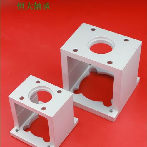 步进伺服电机固定支架底座90立式86安装80铝支撑座60轴承一体FD57
