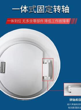 浴霸止回阀卫生间排风管道小口75PVC管排风扇80接头换气扇止逆阀