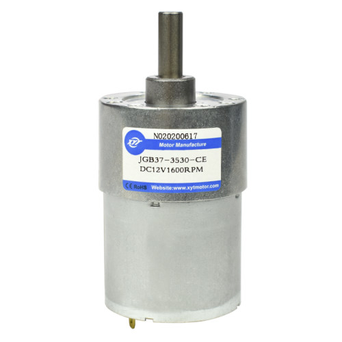 JGB37-3530微型直流减速马达调速电机6v12v24v金属齿轮大扭矩电机