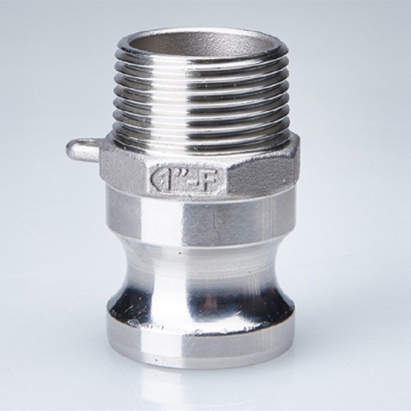 304不锈钢快速接头扳把式快装接头4分6分1寸1.2寸1.5寸2寸F型