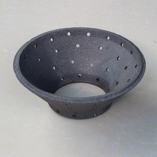 生铁拔火罐气化炉口炉头聚火环二次燃烧加氧口煤炉柴炉通用铸铁圈