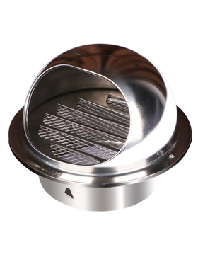 室内排风口风罩管道出风口卫生间百叶窗通风口75pvc管风帽排气孔