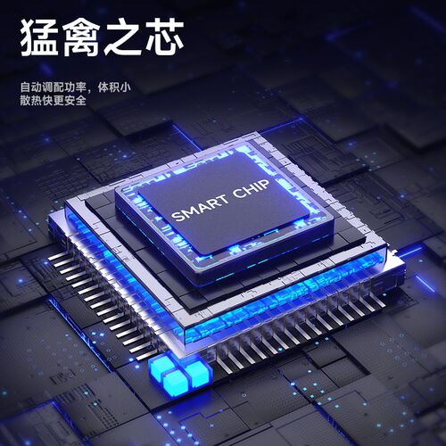 洛韦猛禽U1 UBS多口充电器无线充电数显电流电压检测仪140W大功率