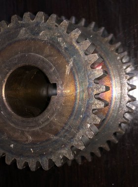 南京盐城车床配件 C618 C6136A I轴 齿轮 2065 Z33 Z43 孔35