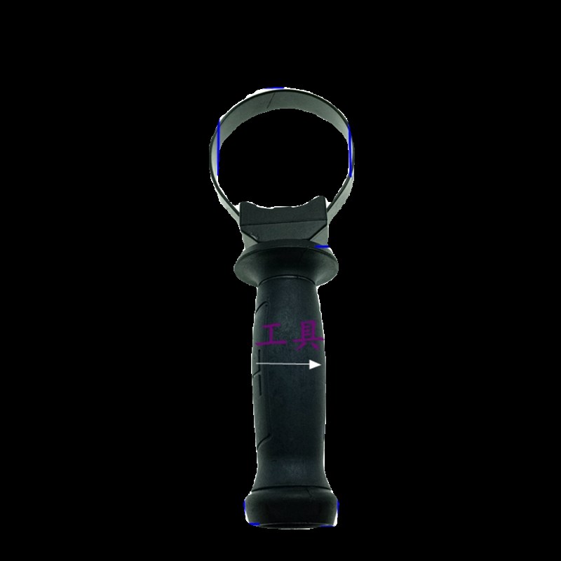 适上海虎啸电动起子前手柄DV-24C扳手辅助手把侧手柄把手前手把配