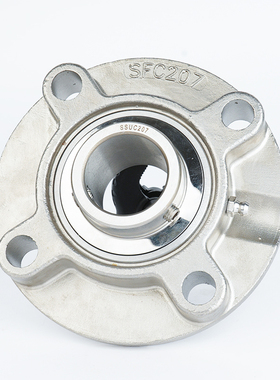 不锈钢圆形外球面带座轴承SUCFC204 205 206 207 208 209 210