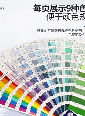 2024年日本JPMA色卡P版工业涂料协会用标准MUNSELL孟塞尔色号卡