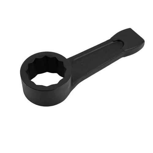 凸型敲击梅花扳手烟斗扳手特种加厚重型锤击直柄单头梅花12角套筒