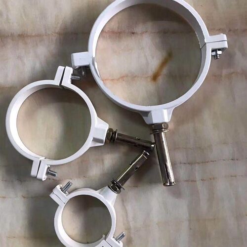 UPVC管卡 带拉爆PVC管卡吊码PVC塑料排水管管卡管夹50 75 110 160