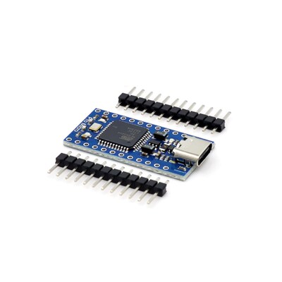 Pro Micro 采用Atmega32U4 自身usb更新程序 5V/16M 单片机开发板