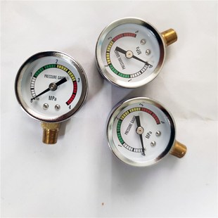 润滑油泵压力表 注塑机润滑泵数控机床注油器油压表4MPA 液压表