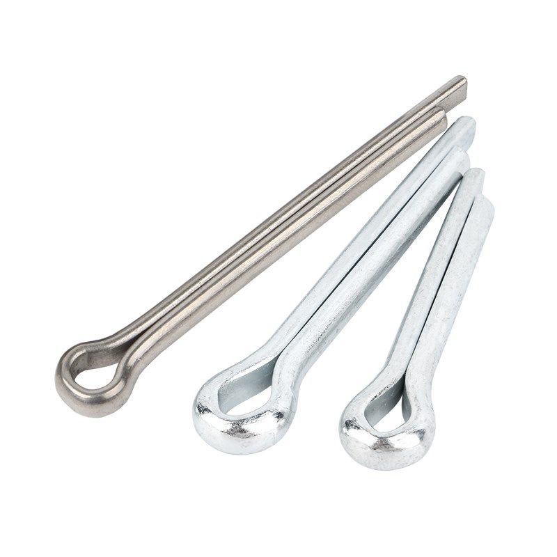 304不锈钢开口销弹性发夹销镀锌插轴销钉卡销M1M2M3M4M5M6M8M12