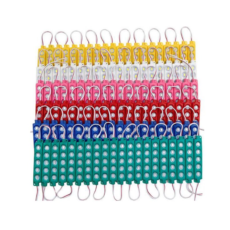 led注塑模组g 广告灯箱发光字招牌灯带573M0高亮防水5灯光源模适