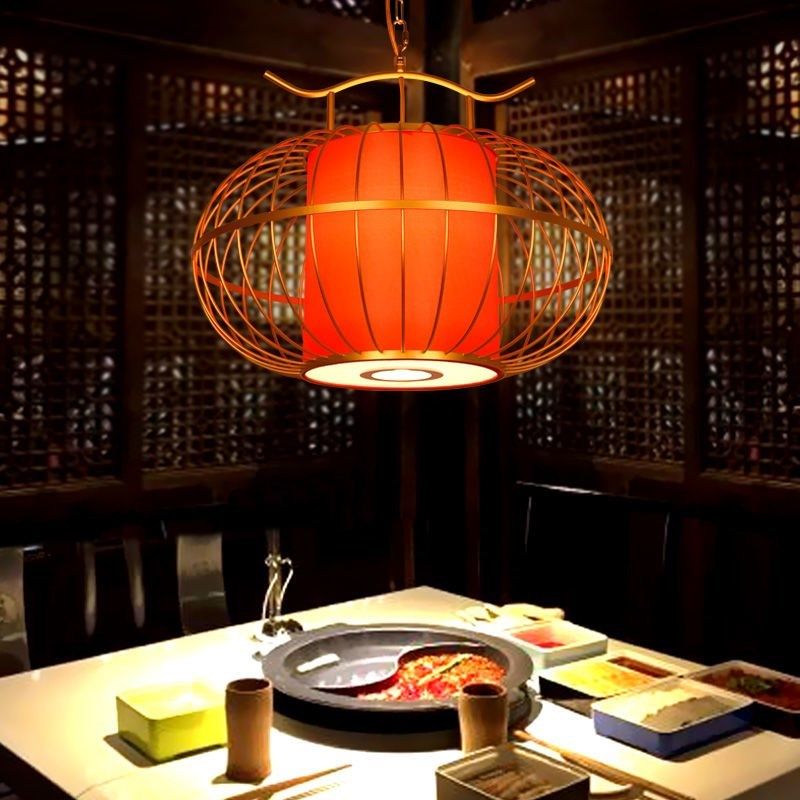 新中式餐厅吊灯网红创r意个性仿古灯笼中国风铁艺鸟笼火锅店灯具,家装灯饰光源,酒店/宴会厅/餐饮吊灯,淘宝优惠券,粉丝福利购,淘宝优惠卷