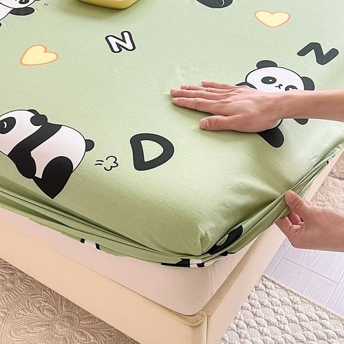 135x200全棉儿童床罩单件防滑纯棉床笠定制上下M床120x190cm薄床