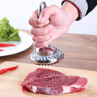 重型嫩肉锤家用实心松肉锤做牛排猪扒G肉排断筋打肉器可拆式锤肉