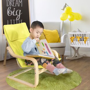 儿童波昂儿童椅宝宝靠背扶手凳子幼儿园小L椅子小孩幼儿家用躺椅