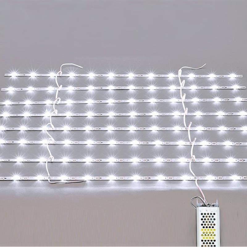 广告灯箱led灯软膜卡布灯带亮长条灯门头招牌硬灯条天花贴片灯带