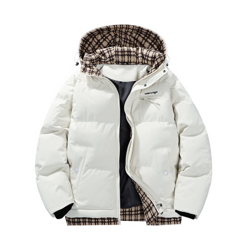 青少年秋冬季羽绒棉服男款加厚