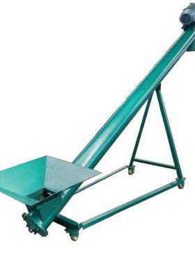 LS绞龙提升机 304不锈钢材质食品级螺旋输送机 淀粉工业盐给料设