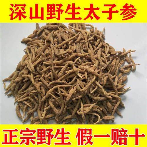 太子参 正品野生太子参 正宗野外深山老林挖采孩儿参四叶参孩童参