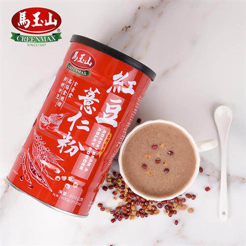 马玉山红豆薏米代餐即食营养早餐进口薏仁燕麦冲饮纤维高蛋白600g