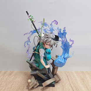 东方project 魂魄妖梦半分虚幻的庭师手办青时雨动漫模型桌面摆件