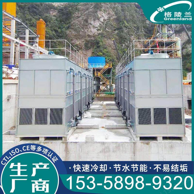 500吨闭式冷却塔 转炉闭式冷却塔水循环 工厂冷却塔 火电厂冷却塔