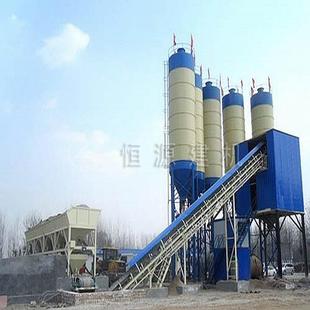 建筑机械 HZS60型搅拌站制造商 60型混凝土搅拌站设备 免基础
