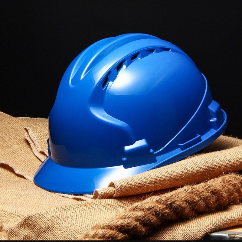 防护安全帽abs工地透气建筑红色领导白色蓝色防砸黄色头盔可印字