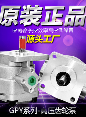 液压齿轮泵GPY-3R 4R 5.8R 8R 9R 10R 11.5R低噪音定量高压油泵