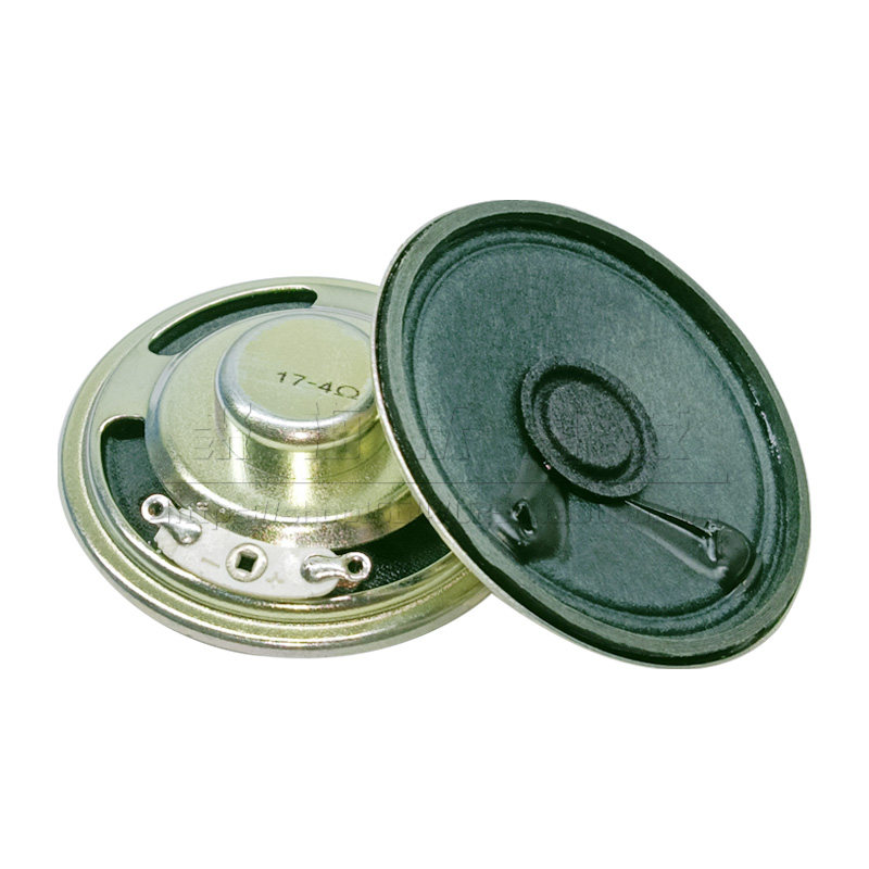 4R 3W 直径50MM圆形18mm磁2寸圆形银亮帽纸盆铁壳音箱喇叭 单个