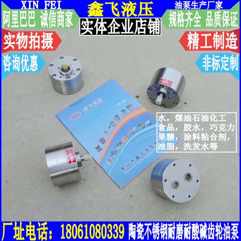 CB-BDG1 CB-BDG2.5 BDG4 BDG6 BDG10不锈钢齿轮泵耐高温油泵图片