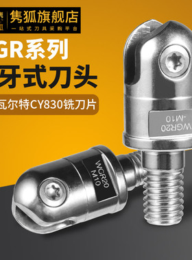 分体式刀头瓦尔特刀片锁牙式WGR刀头T2139球刀头曲面加工精铣头子