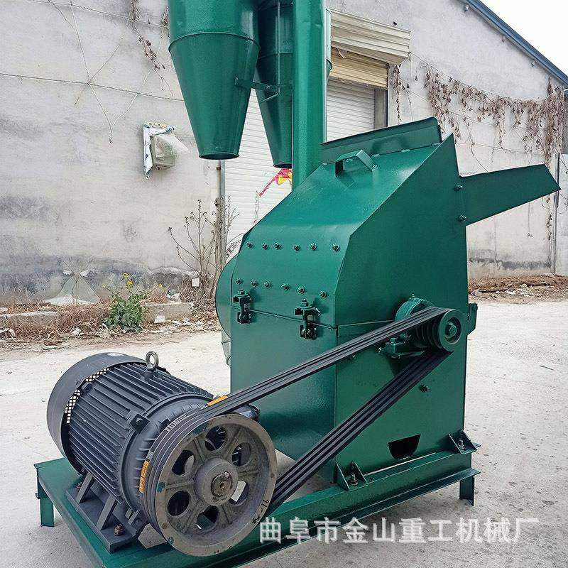 多功能家畜饲料粉碎机沙克龙粉碎机拖拉机带花生秸秆粉碎机