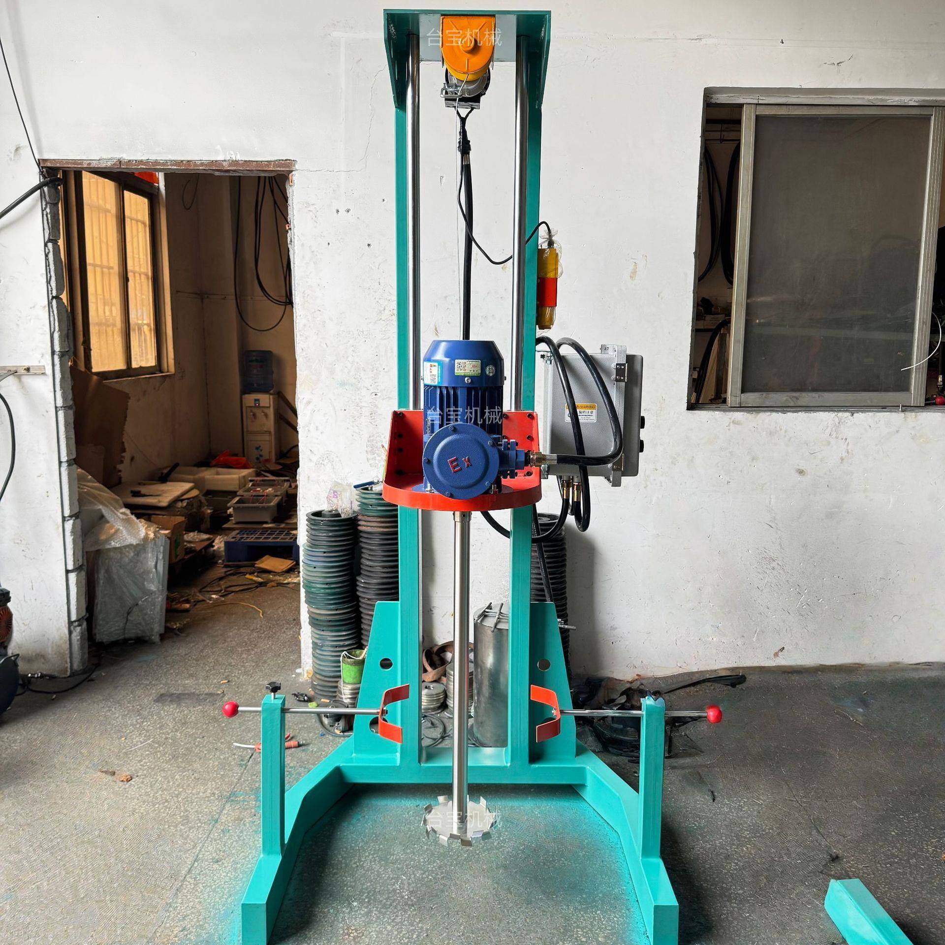 食品液体搅拌机电动升降分散机涂料油漆高速分散机厂家