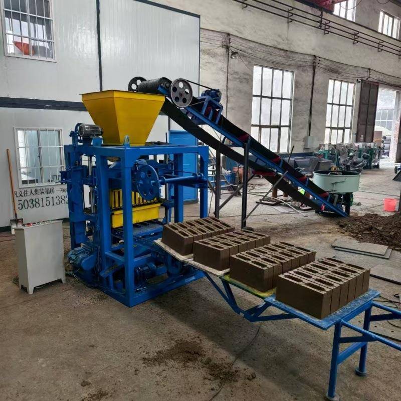 非洲出口4-26半自动水泥砖机混凝土空心砖机实心砖制砖机成型机
