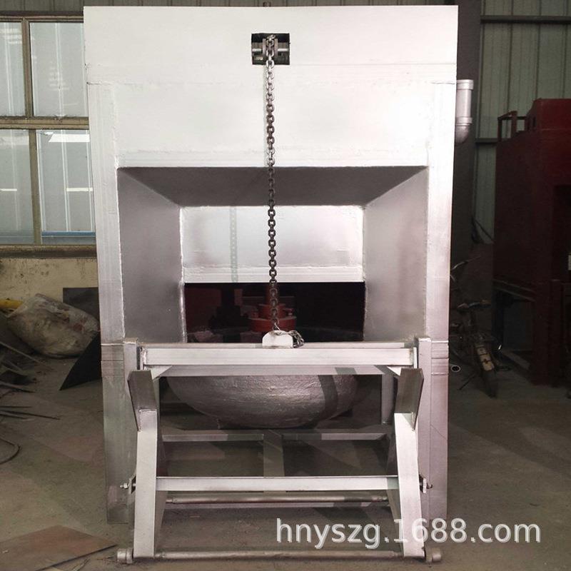 铝灰铝渣分离机金属灰高温搅拌设备熔铝炉搓灰机多功能打灰机