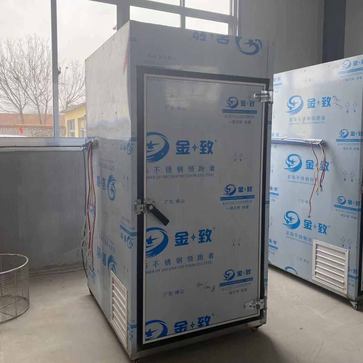 地瓜干蒸箱车通道式定加工商用千页豆腐蒸箱冬枣双开门蒸箱