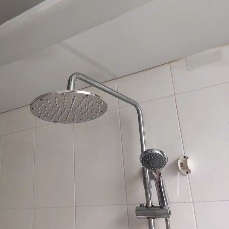 淋浴增压花洒喷头大花洒顶喷加压单头淋雨家用莲蓬头Y沐浴洗澡套