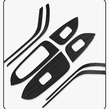 21-24款款魏派WEY坦克300内饰改装件玻璃升降开关面板内扶手饰条