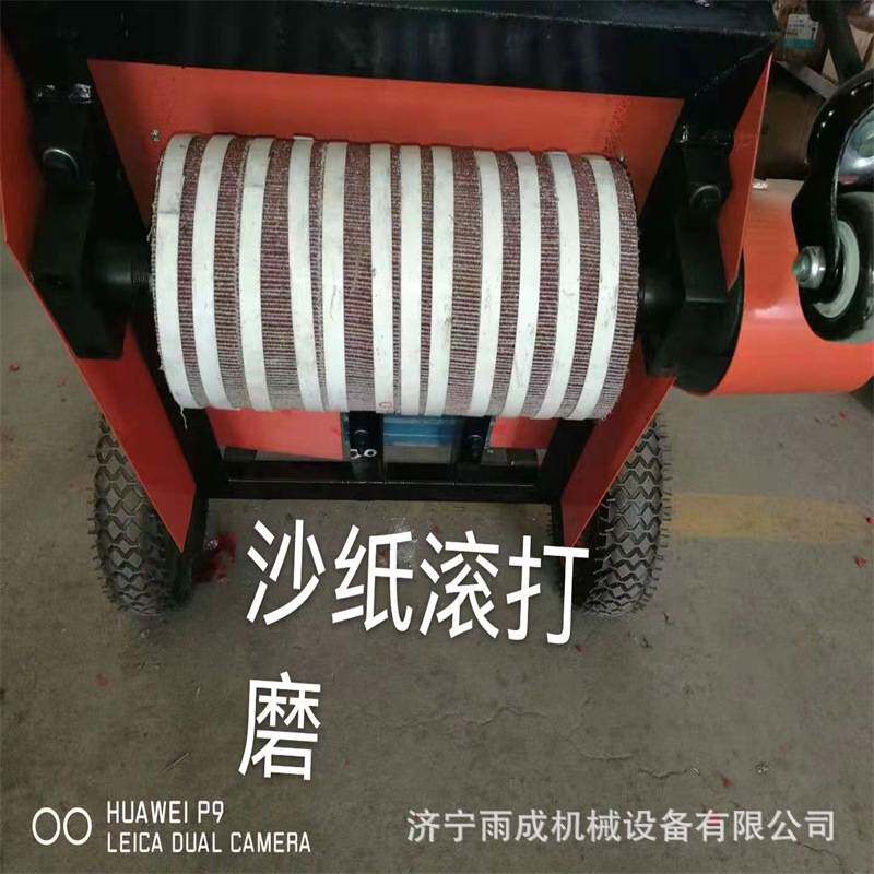 校园篮球场翻新打磨机 手推式塑胶跑道研磨机 PU地面砂光机