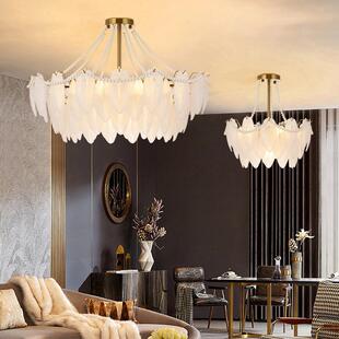 后现代璃灯欧式 简约A0095吊大气客厅餐厅卧灯室书房玻创意家用灯